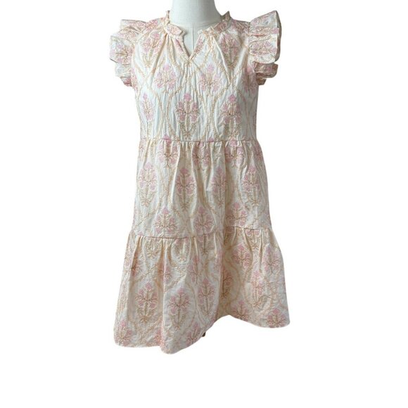 A Loves a Girl Other - A Loves A  Girl XL ruffle Cap Sleeve Embroidered Dress.  (A14-16)